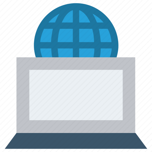 Business, computer, globe, laptop, web, world icon - Download on Iconfinder