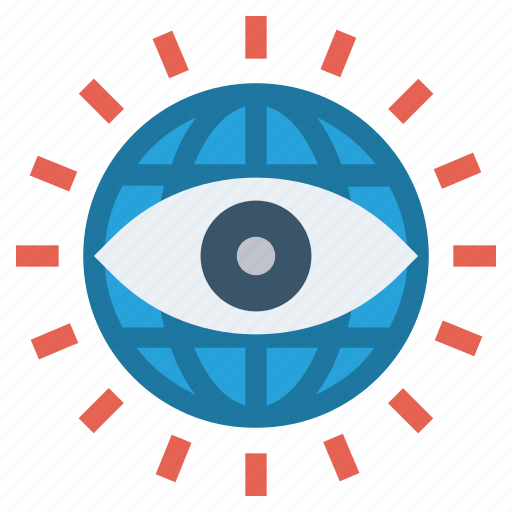 Business, eye, globe, government, spy, surveillance, view icon - Download on Iconfinder