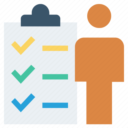 Business, clipboard, document, male, people, user icon - Download on Iconfinder