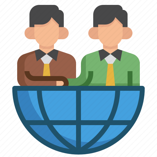 Global, business, cooperation, representative, partner, telecommunications, deal icon - Download on Iconfinder