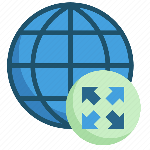 Global, business, directions, earth, grid, international, geography icon - Download on Iconfinder