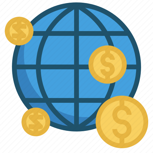 Global, business, transaction, fintech, currency, finance, network icon - Download on Iconfinder