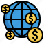 global, business, transaction, fintech, currency, finance, network 