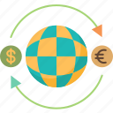 global, transaction, money, currency, trade
