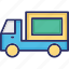 delivery van, shipping truck, cargo, shipment, vehicle 