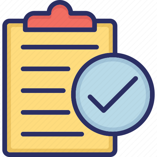 Clipboard, checklist, document, form icon - Download on Iconfinder
