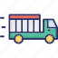 delivery van, shipping truck, cargo, shipment, vehicle 