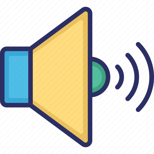 Volume, voice, speaker, loudspeaker, sound icon - Download on Iconfinder