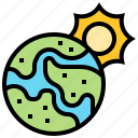 earth, ecology, global, sun, warming