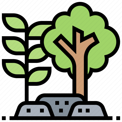 Ecology, environment, forest, restoration, tree icon - Download on Iconfinder