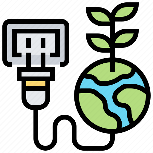 Ecology, global, saving, unplug, warming icon - Download on Iconfinder