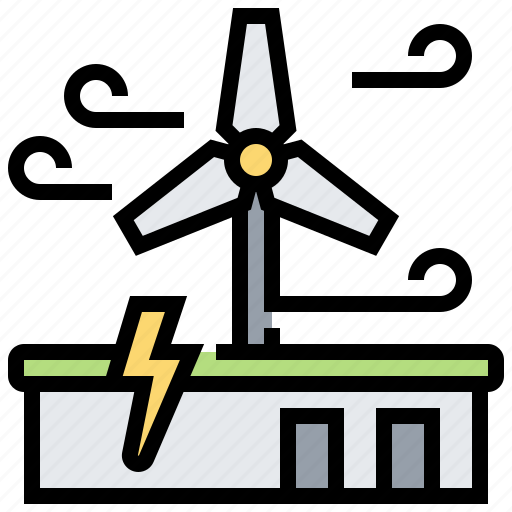 Energy, plant, power, wind, windmill icon - Download on Iconfinder