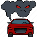 automobile, carbon, monoxide, pollution, air, contamination, smoke, environment