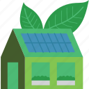green, home, house, ecology, building, energy, solar, cell