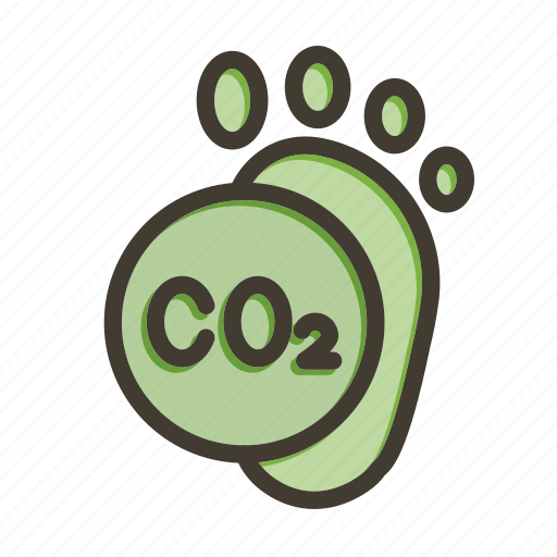 Carbon footprint, pollution, co2, carbon, emissions icon - Download on Iconfinder