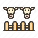 livestock farming, farm, animal, cow, milk