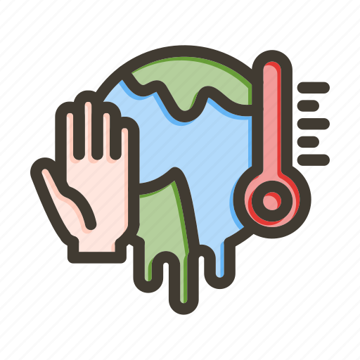 Stop global warming, light, earth, clean, electric icon - Download on Iconfinder