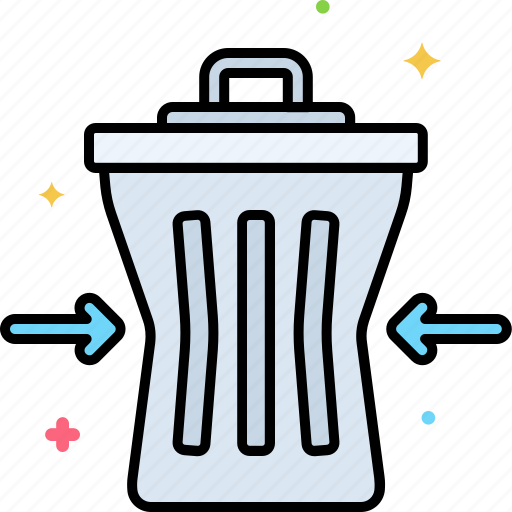 Waste, reduction, trash, bin icon - Download on Iconfinder