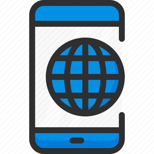 Earth, globe, mobile, phone, smartphone, world icon - Download on Iconfinder