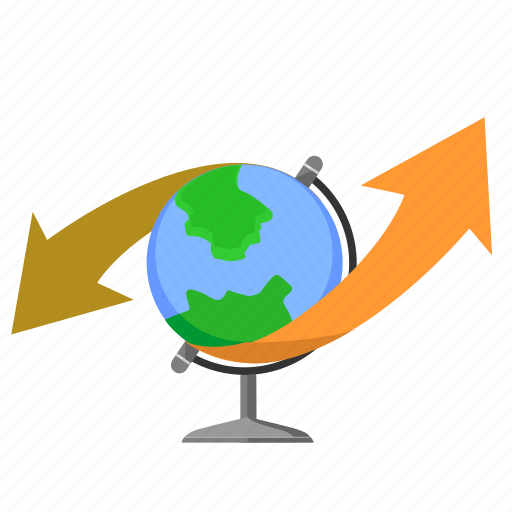 Globe, map, tourism, way, world icon - Download on Iconfinder