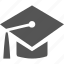 graduation, hat, university, education 
