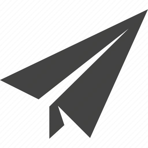 Paper plane, light plane, origami, plane icon - Download on Iconfinder