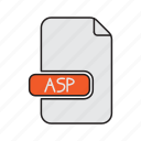 asp, extension, net, server, type