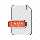 extension, file, java, programming, type