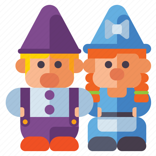 Gnome, boy, girl, dwarf icon - Download on Iconfinder