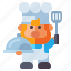 gnome, cook, chef, dwarf 