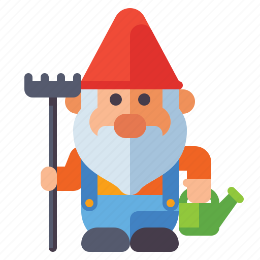 Gnome, gardener, beard, dwarf icon - Download on Iconfinder
