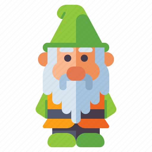 Gnome, male, dwarf, old icon - Download on Iconfinder