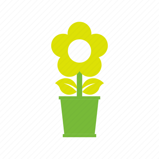 Building, flower, green icon - Download on Iconfinder