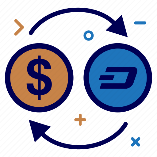 Convert, crypto, currency, dash, dashcoin, dollar, money icon - Download on Iconfinder