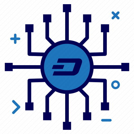 Connect, crypto, currency, dash, dashcoin, money, network icon - Download on Iconfinder