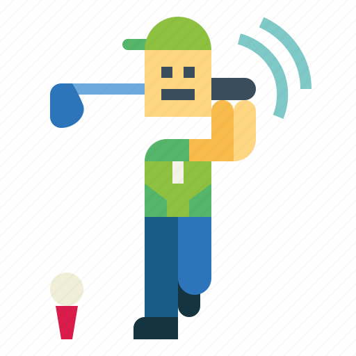 Golf, player, club, man, golfing icon - Download on Iconfinder