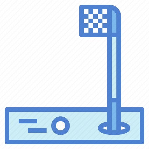 Golf, course, flag, hole, golfing icon - Download on Iconfinder