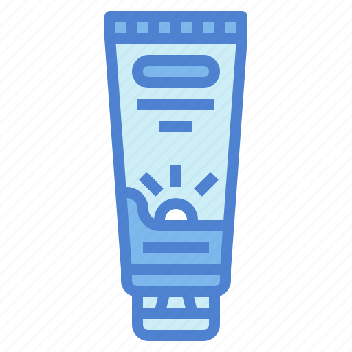 Sunscreen, cream, skincare, sunblock, lotion icon - Download on Iconfinder