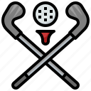 golf, club, sports, stick, equipment