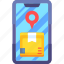 mobile tracking, online, application, track, smartphone, delivery, shipping, package, box 