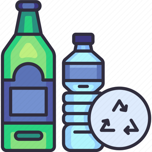 Bottle, recycle, plastic, reuse, recycling, ecology, eco icon - Download on Iconfinder