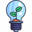 eco bulb, light, lamp, energy, electricity, ecology, eco, leaf, environment