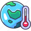 temperature, thermometer, globe, earth, ecology, eco, leaf, environment 