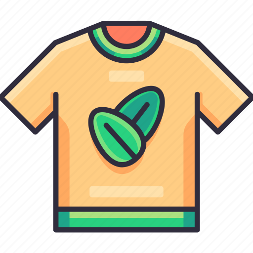 T shirt, clothes, fashion, wear, shirt, ecology, eco icon - Download on Iconfinder