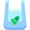 eco bag, bag, plastic, reusable, tote bag, ecology, eco, leaf, environment