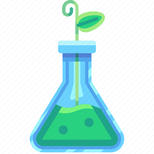 Flask, tube, laboratory, science, plant, ecology, eco icon - Download on Iconfinder