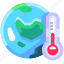 temperature, thermometer, globe, earth, ecology, eco, leaf, environment 