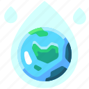 water, drop, globe, earth, clean water, ecology, eco, leaf, environment