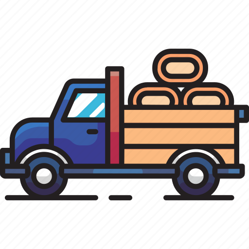 Farm pickup, truck, vehicle, car, transportation, farming, farmer icon - Download on Iconfinder