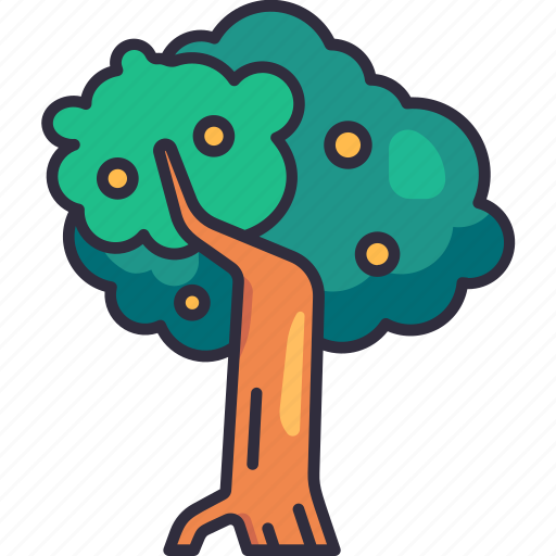 Fruit tree, plant, nature, tree, leaf, gardener, gardening icon - Download on Iconfinder
